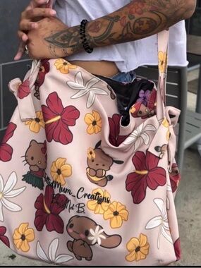 TattedMumCreations Big Sanrio Multiflex Baddie Tote